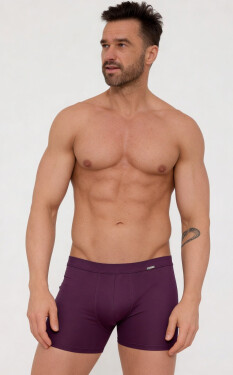 Pánske boxerky Cornette Authentic Perfect 092 3XL-5XL víno 5XL