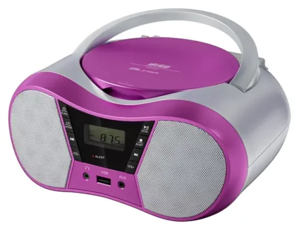 LILA2 ružová / Rádio / CD prehrávač / USB / Bluetooth