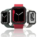 Araree Flexield čierna / Ochranné púzdro / Apple Watch 45mm / TPU / Bezdrôtové nabíjanie (AR20-01463A)