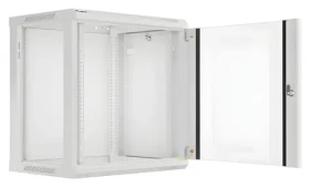 Lanberg WF01-6412-10S sivá / Nástenný rozvádzač / 19" / 12U / 600x450 mm / 60 kg (WF01-6412-10S)