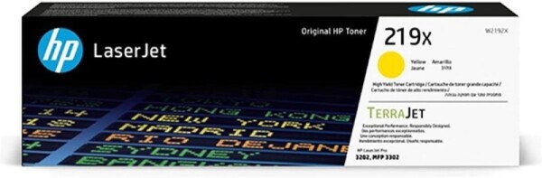 HP 219X Yellow Original (W2192X)