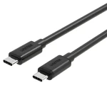 Unitek Kábel USB-C - USB-C čierna / Kábel / USB-C (M) - USB-C (M) / 1 m (Y-C477BK)