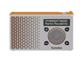 TechniSat DIGITRADIO 1 strieborná-oranžová (V057F1B)