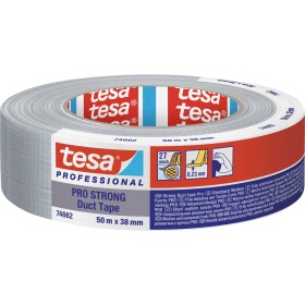 Tesa Duct Tape PRO-STRONG 74662-00004-00 inštalačné izolačná páska sivá (d x š) 50 m x 38 mm 1 ks; 74662-00004-00