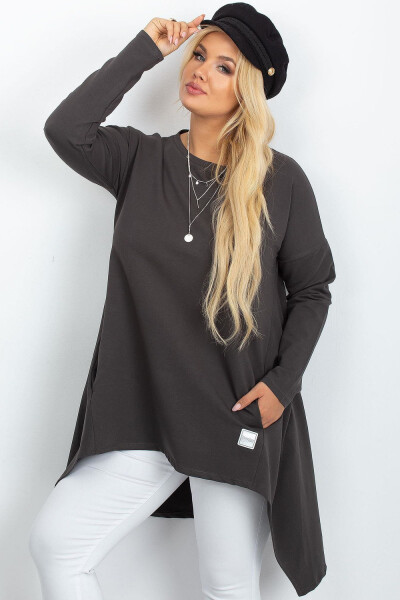 Tunika plus size model 222411 Relevantnosť universal