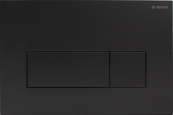 DEANTE - Ovládacie tlačidlo pre podomietkové systémy, čierna - tenké CST_N51P