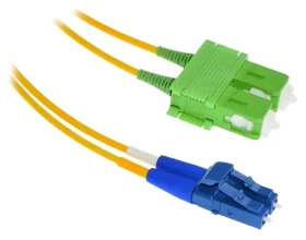 Xtendlan FO patch LC-SC/ APC / Optický patch kábel / 5 m / 9/125 duplex / G.657.A1 ultraflexibilný / LS0H (FOP-LCSCA-D-5-9-A1)
