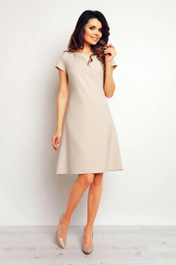 Dámske šaty M086 beige - Infinite You 42/XL béžová