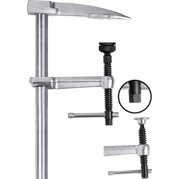 Krokvová príchytka SPZ 800/140 Bessey SPZ80K Rozpätie (max.):800 mm Dĺžka vyloženie:140 mm Bessey SPZ80K Rozpätie (max.):800 mm Dĺžka vyloženie:140 mm; SPZ80K