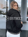 Dámská bunda kapucí SELENE černá Dstreet TY3751