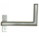 OEM Držiak antény na okno ľavý 25 cm / Konzola / priemer 28 mm / galvanický zinok (K25O28L)