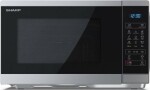 Sharp Sharp YC-MG252AE-S Mikrowelle & Grill 25L schwarz/silber