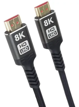 PremiumCord Ultra HDMI 2.1 / HDMI kábel / 8K/60Hz / s Ethernetom / pozlátené konektory / 7,5 m (kphdm21b7)