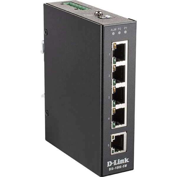 D-Link DIS-100E-5W sieťový switch RJ45 5 portů; DIS-100E-5W