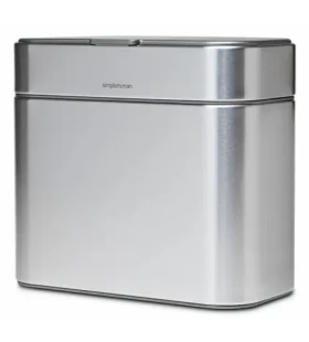 Simplehuman Odpadkový kôš na kompostovateľný odpad z kuchyne - 4l / kartáčovaná oceľ / FPP (CW1645)