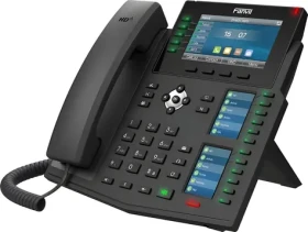 Fanvil X6U V2 čierna / IP telefón / 20 liniek / 4.3 "LCD / Gigabit / PoE / Wi-Fi / Bluetooth (X6U V2)