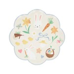 Meri Meri Veľkonočný papierový tanier Easter Icon – set 8 ks