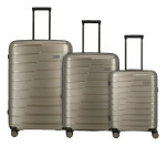 Travelite Air Base S,M,L Champagne metallic S: 37 l / M: 71/82 l / L: 105 L TRAVELITE-75340-40