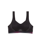 TRIACTION CARDIO FLOW - športová podprsenka s extrémnou podporou Triumph BLACK 90F