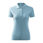 Dámske tričko Pique Polo Free (modré) 2XL