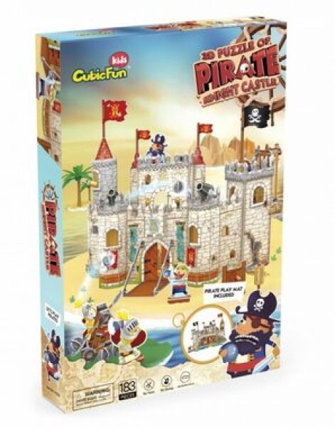 CubicFun Puzzle 3D Pirate Knight Castle