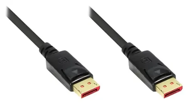Good Connections DP1.4 čierna / DisplayPort kábel / 3 m / 8K 60Hz / 4K 240Hz / 25,9 Gbit / s (4814-030S)