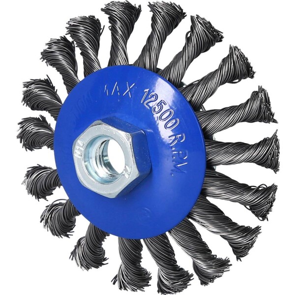 Brilliant Tools Úkosová kefa, Ø 100 mm s uchytením M14 x 2,0 mm BT103101 1 ks; BT103101