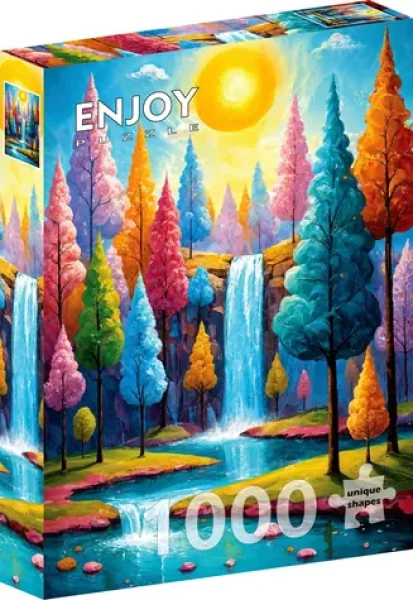 ENJOY Puzzle Lesná kaskáda