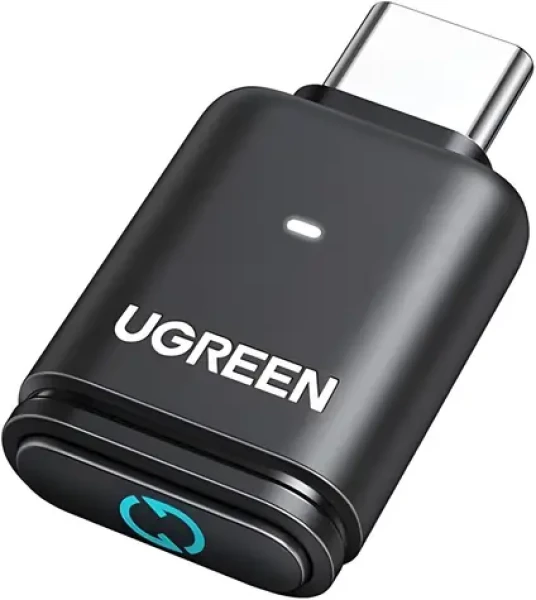 Ugreen BT501 čierna / Bluetooth adaptér / USB-C / Bluetooth 5.3 / aptX (6941876240081)
