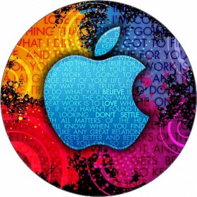Jedlý papier Applefarebné logo 19,5 cm - Pictu Hap - Pictu Hap