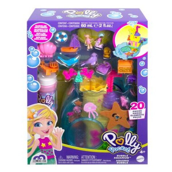 Mattel Polly Pocket Aquarium s bublifukom