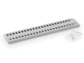 Triton 19 Čelný panel pre optickú vaňu 1U pre max. 24 SC d (RAB-FO-X63-A1)