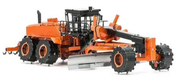 Metal Earth 3D Puzzle Cestný zhrňovač Motor Grader (farebný)