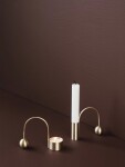 Ferm LIVING Kovový svietnik Brass Balance Candle Holder