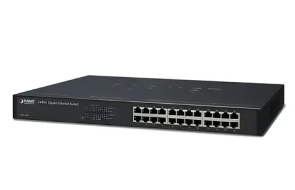Planet Switch 24x 10/100/1000 Mbps / Switch / Gigabit Ethernet (GSW-2401)