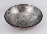 OLSEN SPA - Sklenené umývadlo na dosku UTRECHT 42×13 cm OLKLTG319