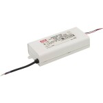 MEAN WELL PCD-60-2400B LED driver konštantný prúd 60 W 2.4 A 15 - 25 V/DC stmievateľný, PFC spínacie obvod, ochrana proti prepätiu, montáž na nehorľavom povrchu; PCD-60-2400B