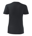 Klasické nové tričko ebony gray S