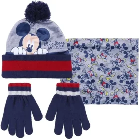 Cerdá Mickey Detský set čiapka + nákrčník + rukavice