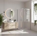 REA/S - Sprchovací kút Primo Swing 80x100 Chrome KPL-K2863