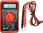 YATO Digitálny multimeter / Jednosmerné napätie 0.2-500V / Striedavé napätie 200-500V / Jednosmerný prúd 0.2 mA - 5 A (YT-73080)