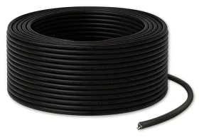Sieťový kábel UTP Cat6 100 m čierny / Sieťový kábel / UTP / 1 Gb/s (54562)