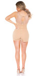 KouCla Jumpsuit with Lace and sexy Backline pink S