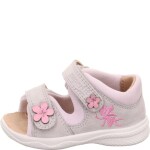 Dievčenské sandále POLLY Light Grey/Pink Superfit 1-600098-2500 - 26