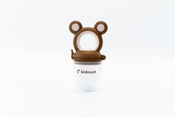 Kidnort Tannleke Kŕmiaci cumlík a hryzátko hnedý (KID000040)