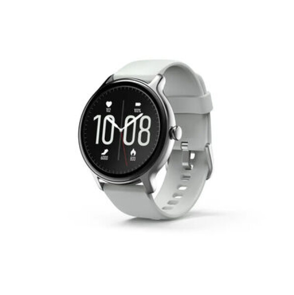 Hama 178609 Fit Watch 4910 sivá športové hodinky 1.09 LCD vodeodolné Bluetooth 5.1 IP68