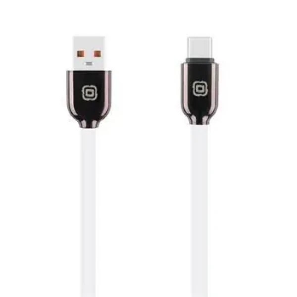 Obal:Me Sleek USB-A/USB-C kábel White (57983125497)