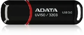 ADATA UV150 32GB čierna / Flash Disk / USB 3.0 (AUV150-32G-RBK)