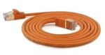 Wantec oranžová / Patch kábel / Cat7 S/FTP / 3 m / RJ-45 / 600 MHz (7148)