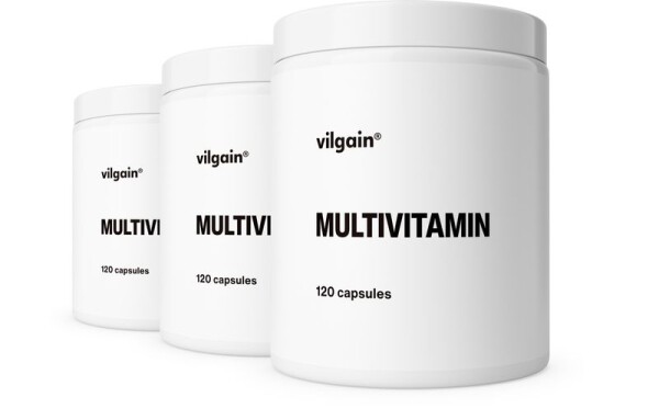 Vilgain Multivitamín – 3× 120 kapsúl